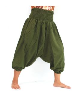 Bloomers short for men and women green