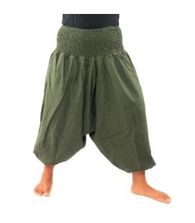 Aladinhose Damen und Herren grün