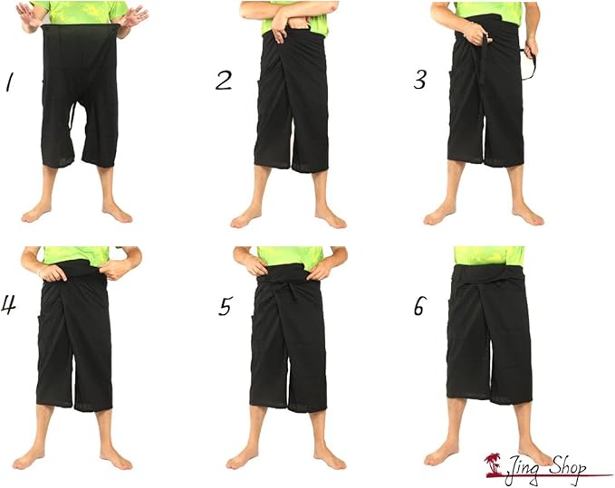 Thai Wickelhose Wickelanleitung
